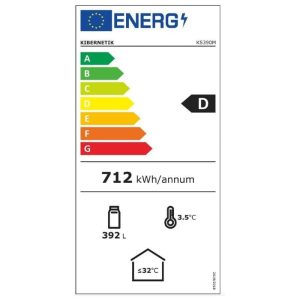 ADRE300VTE ARMARIO EXPOSITOR REFRIGERADO ENERGY
