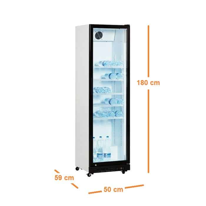 ADRE300VTE ARMARIO EXPOSITOR REFRIGERADO MEDIDAS