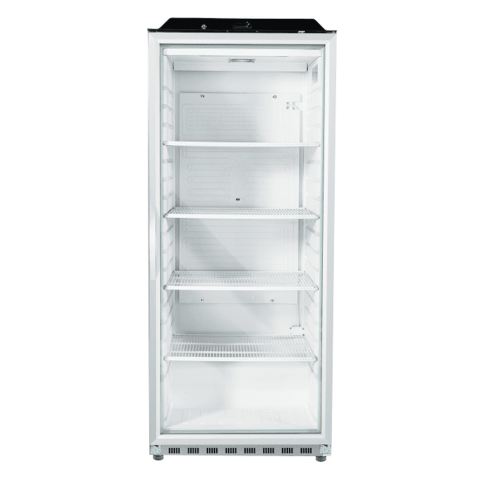 Frontal ADRPC600ML-ADCPC600ML ARMARIO DE ACERO INOX SERIE M DE PUERTA DE CRISTAL DE CONGELACIÓN. FONDO 735MM