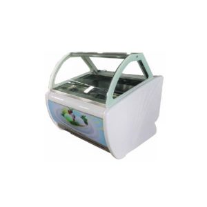 vitrina de helados profesional
