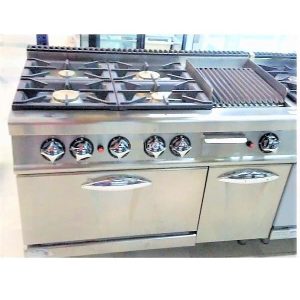 cocina-de-4-fuegos-horno-a-gas-y-barbacoa-1200x730mm hosteleira
