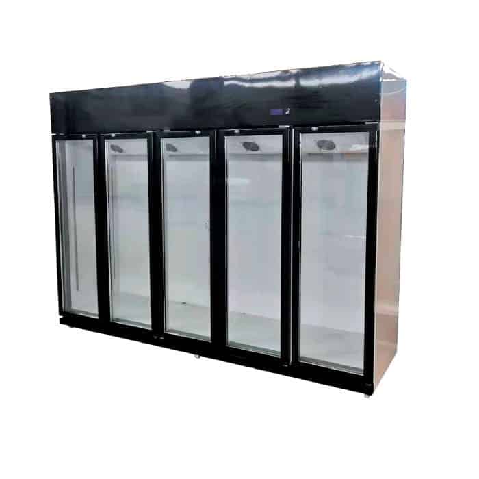 ARMARIO EXPOSITOR REFRIGERADO 5 PUERTAS