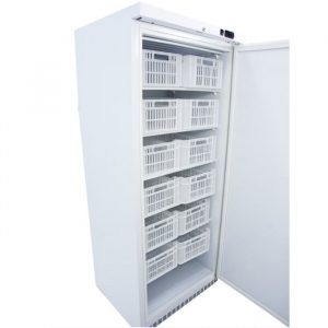 ARMARIO CONGELADOR BLANCO - 7 ESTANTES FIJOS Y 12 CAJONES GN21 de 600 litros FABRICACION ESPAÑOLA