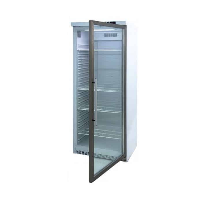 Armario de refrigeración de puerta de cristal GN2/1 de 600 litros - Imagen 4