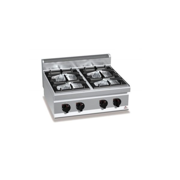 COCINA DE 4 FUEGOS A GAS DE SOBREMESA